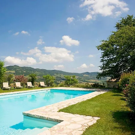 Villa Sant'andrea Di Sorbello Sleeps 14 Pool Wifi Preggio